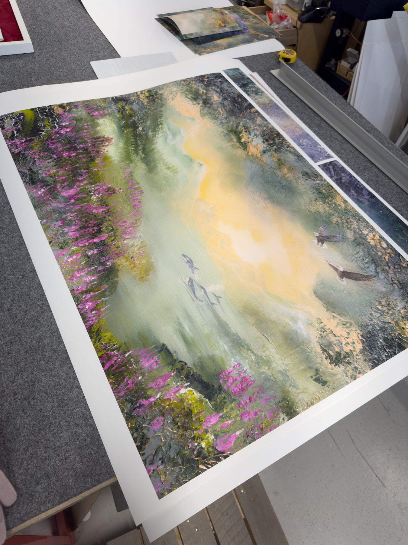 Alaskan Reverie 70 x 100 cm - STUDIO SAMPLE