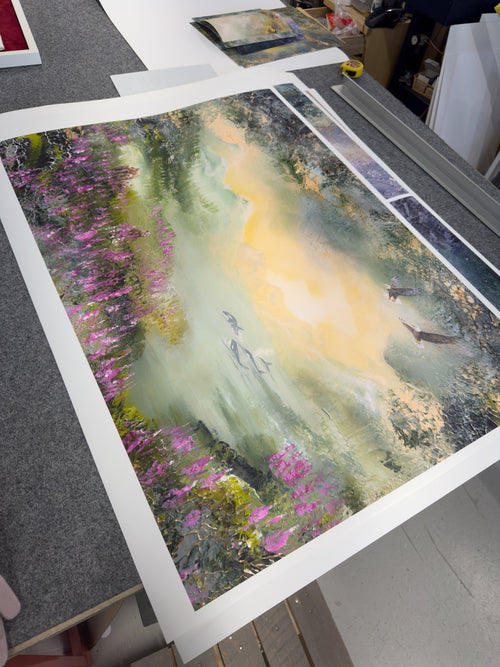Alaskan Reverie 70 x 100 cm - STUDIO SAMPLE