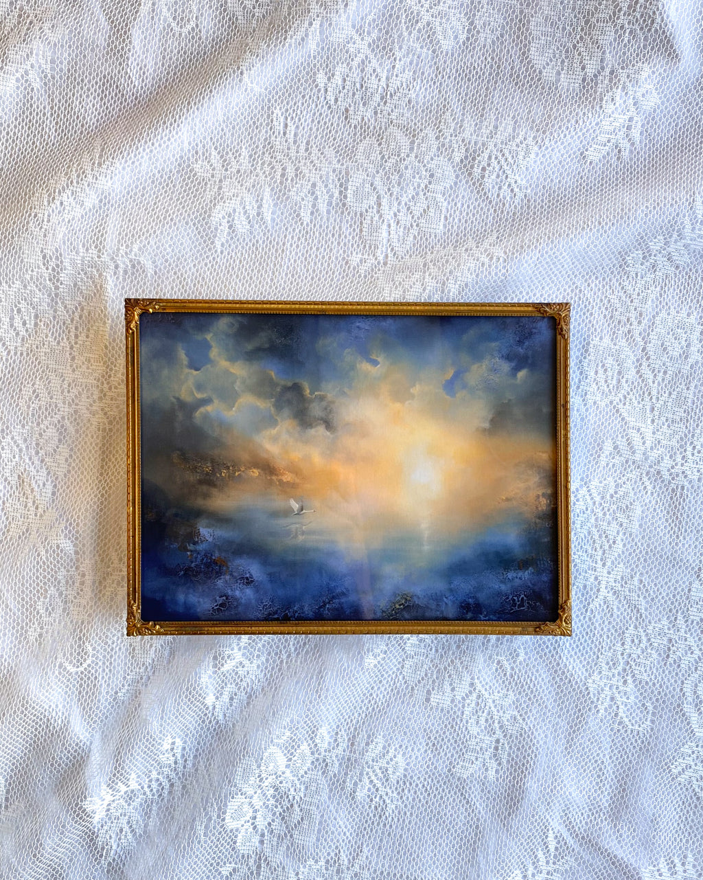 Between Worlds VINTAGE FRAMED PRINT