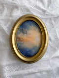 Between Worlds oval FRAMED PRINT