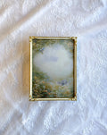 Blue Feathers Earthy Paws FRAMED PRINT