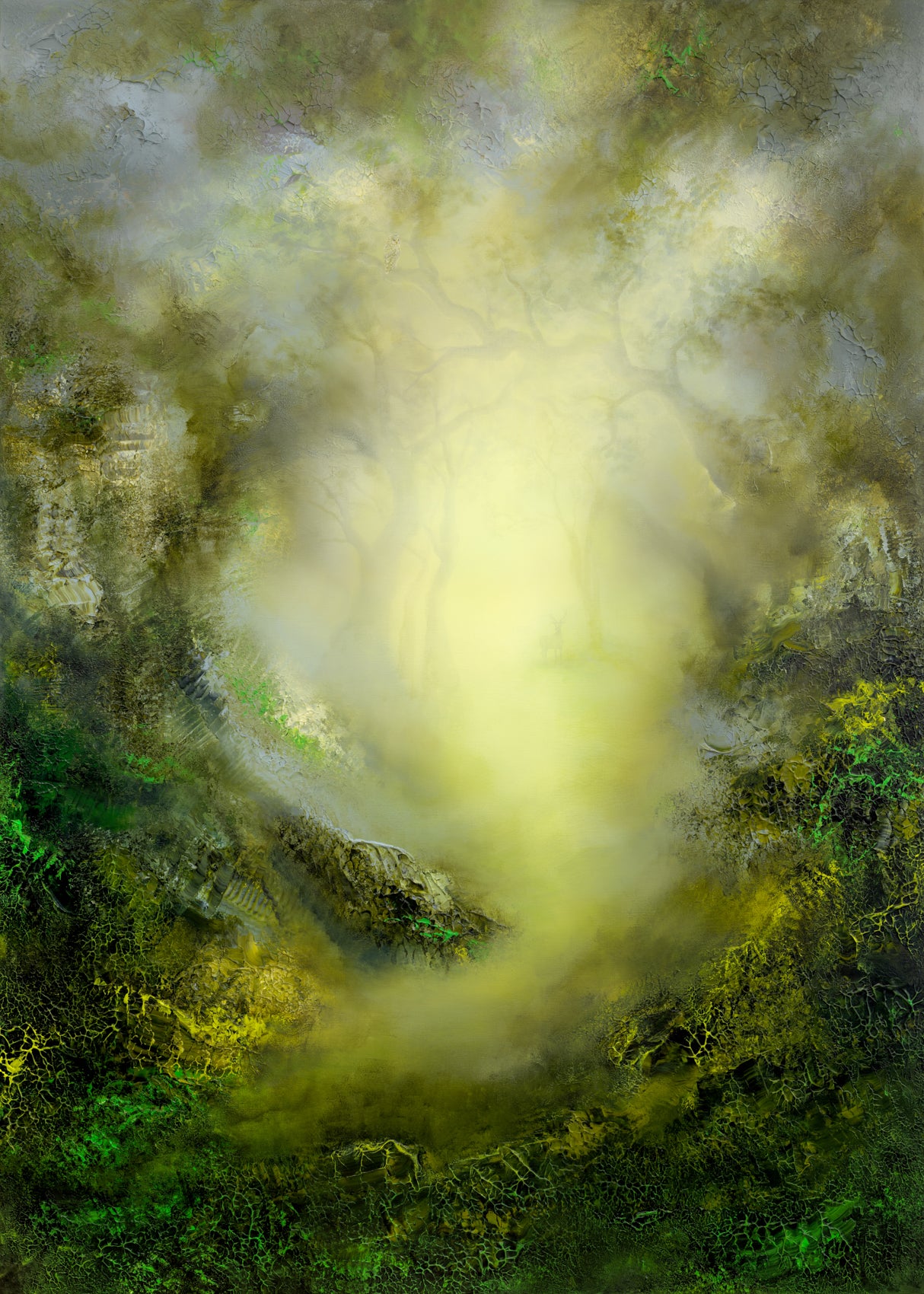 Elderwood Path 100x140cm CANVAS print