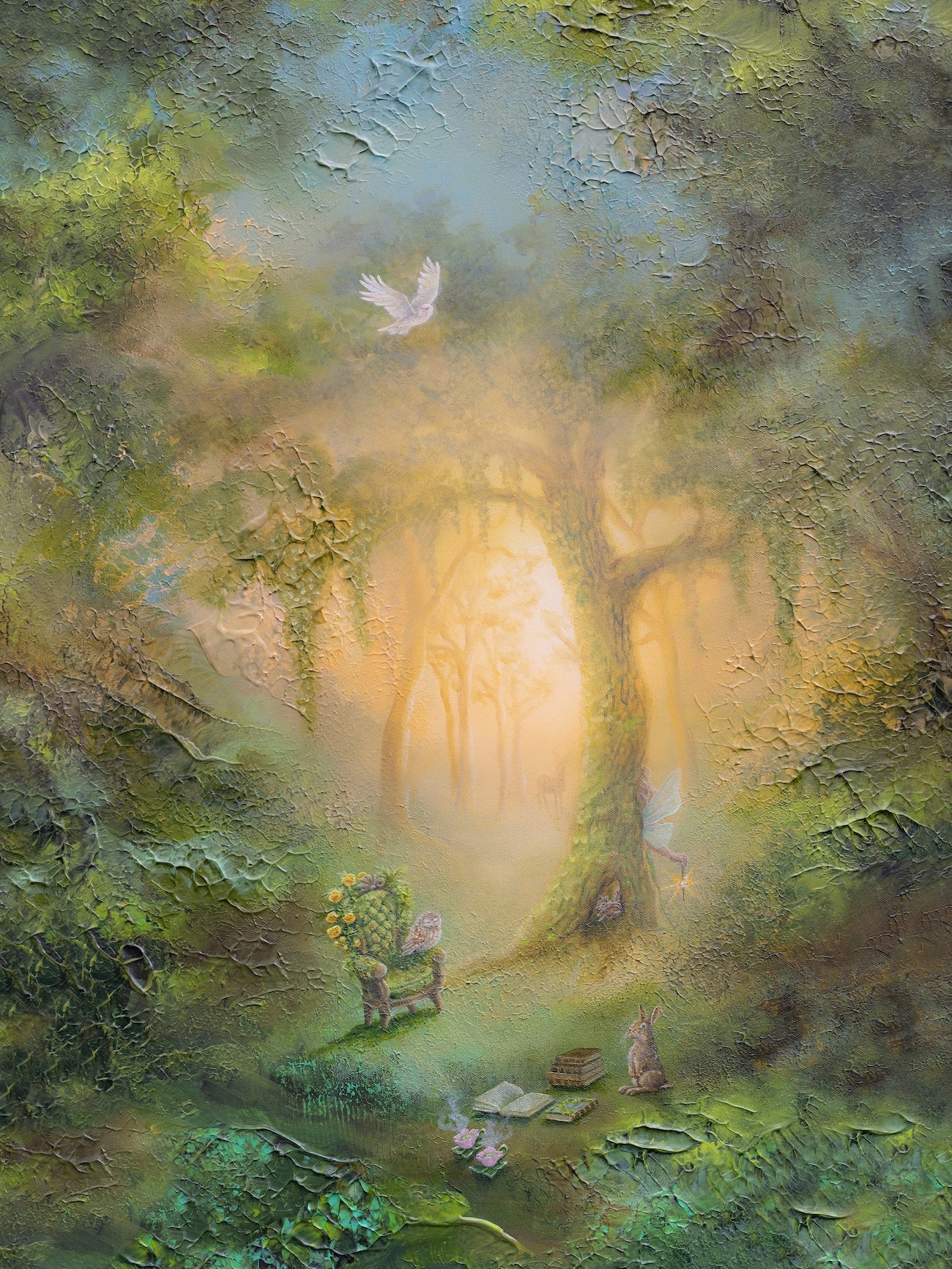 Fairy's Guest 30x40cm LIMITED EDITION PRINT