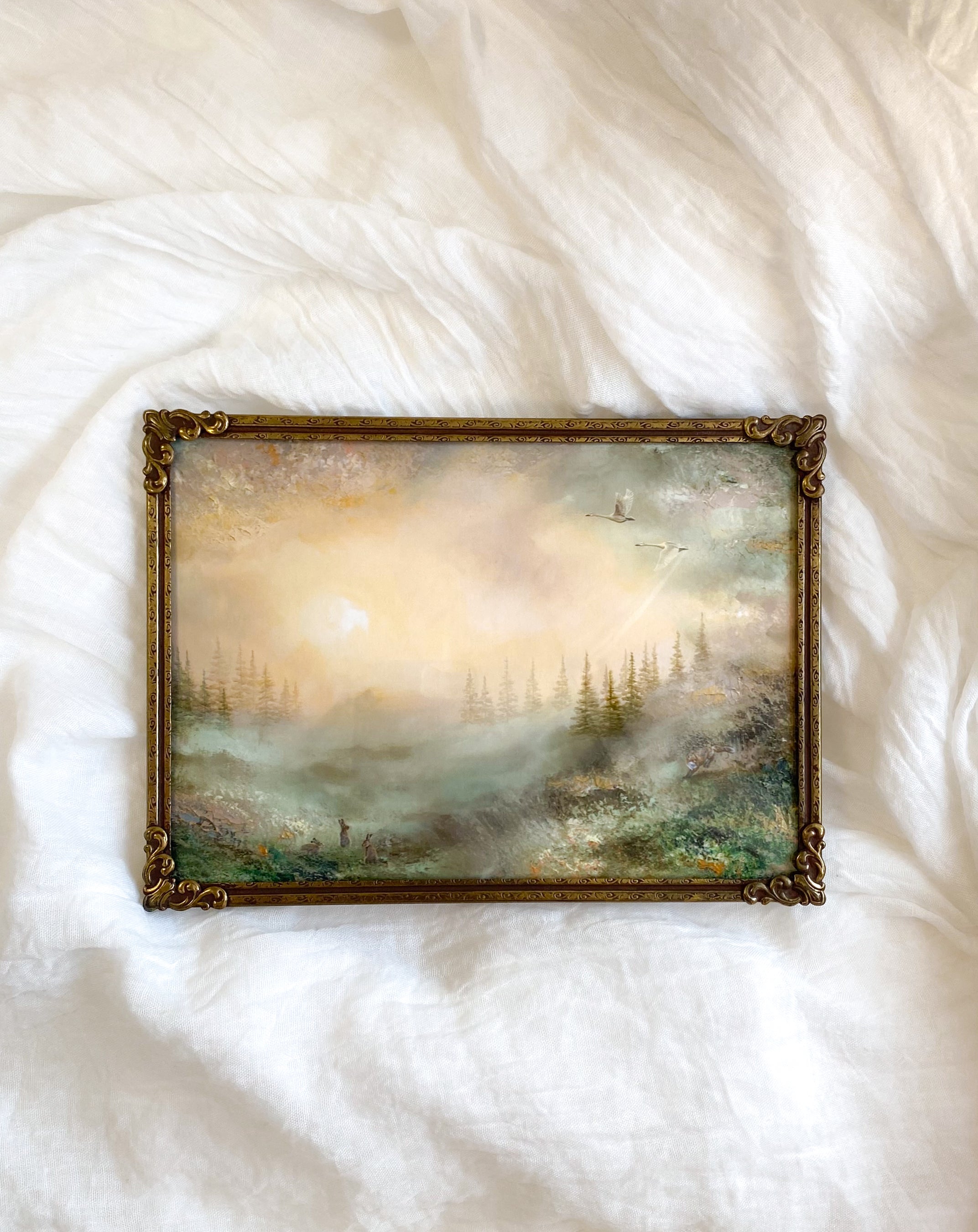 Golden Sunrise FRAMED PRINT