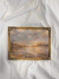 Golden Hour Glow in Paris FRAMED PRINT