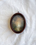 Guided by Fireflies Oval VINTAGE FRAMED PRINT