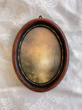Guided by Fireflies Oval VINTAGE FRAMED PRINT