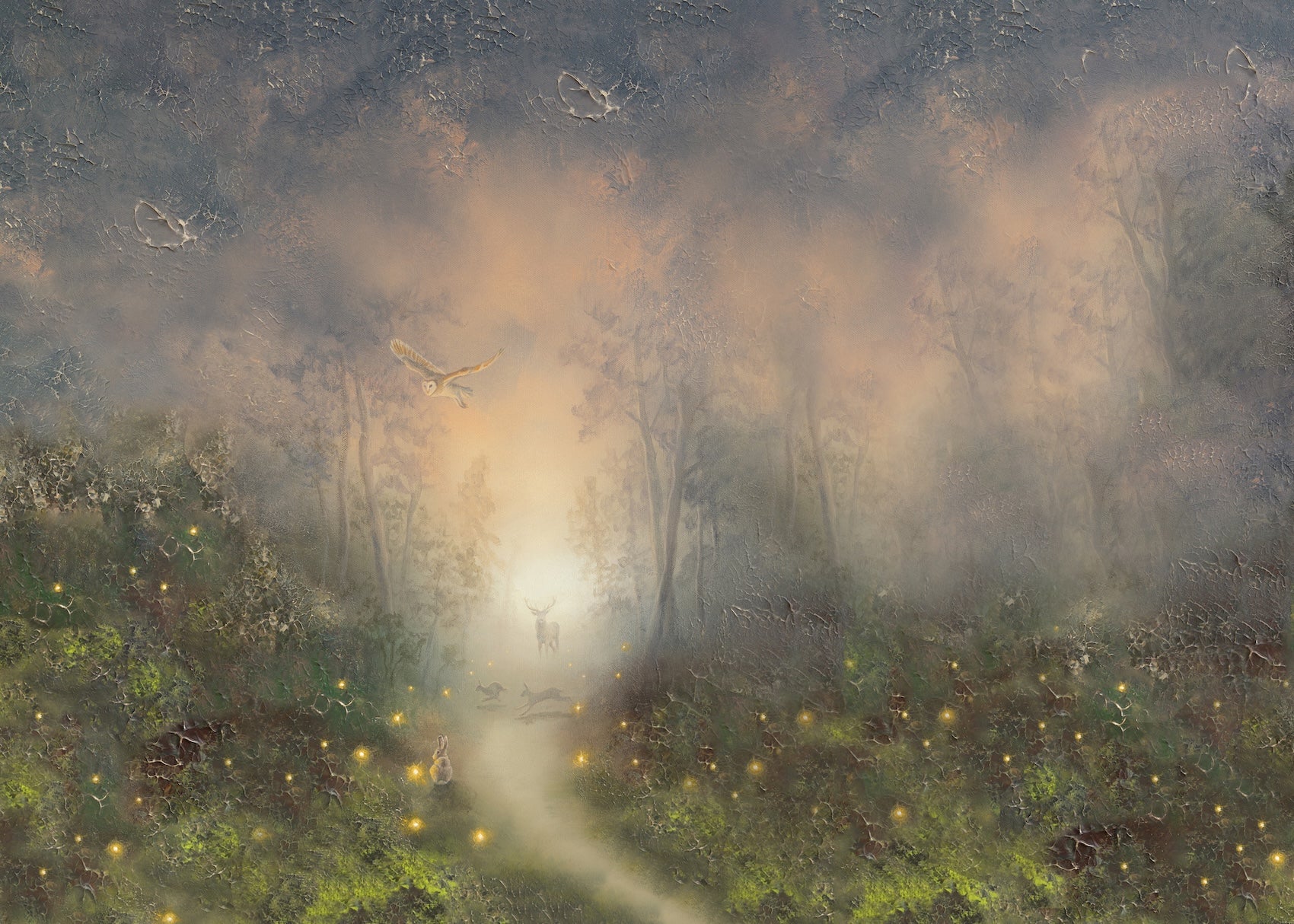 Guided by Fireflies LIMITED EDITION PRINT