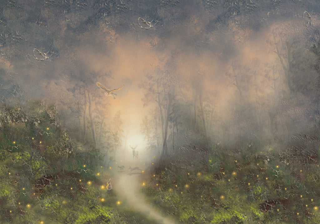 Guided by Fireflies LIMITED EDITION PRINT