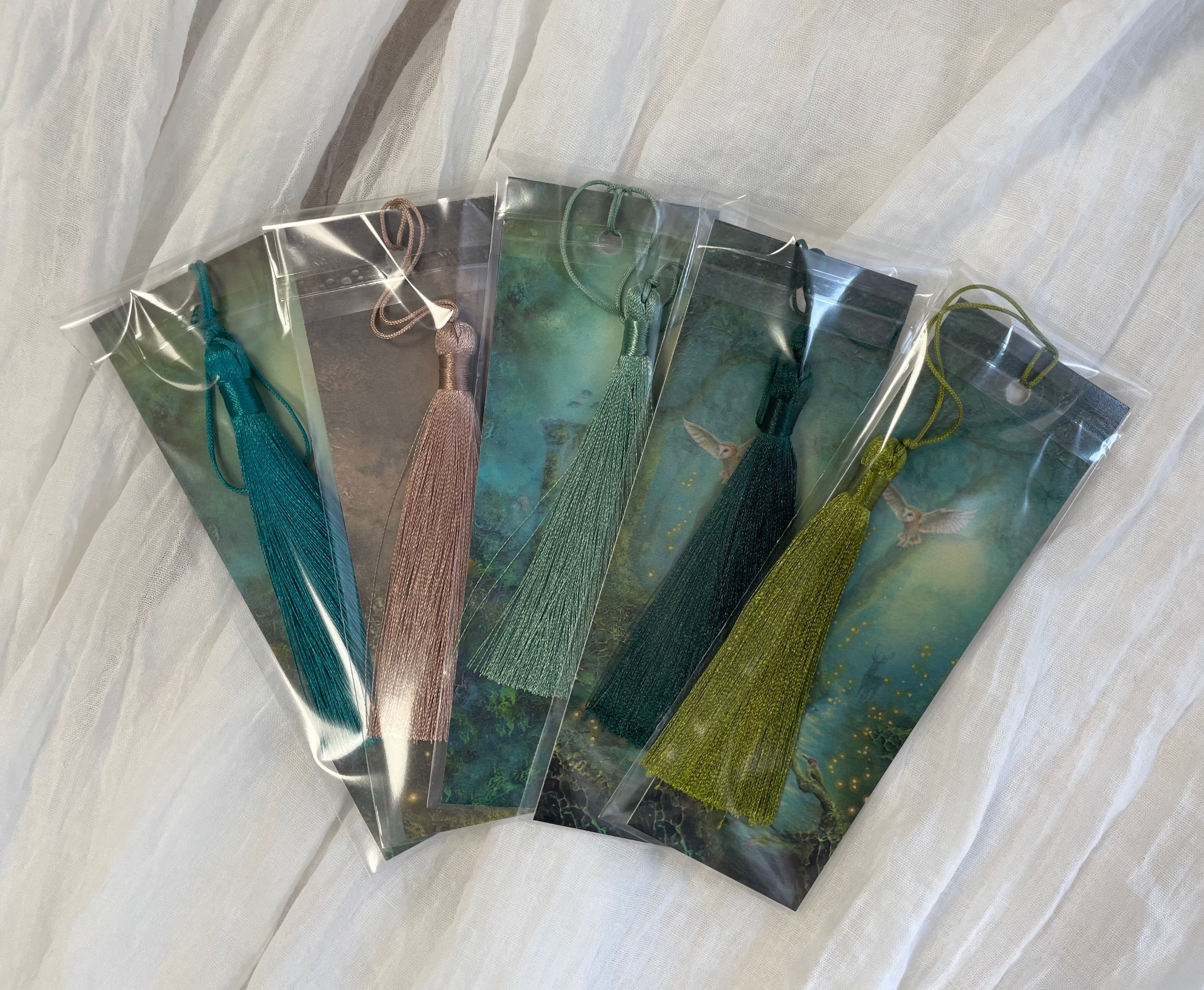 Bookmark Guided by Fireflies 5 x 15 cm