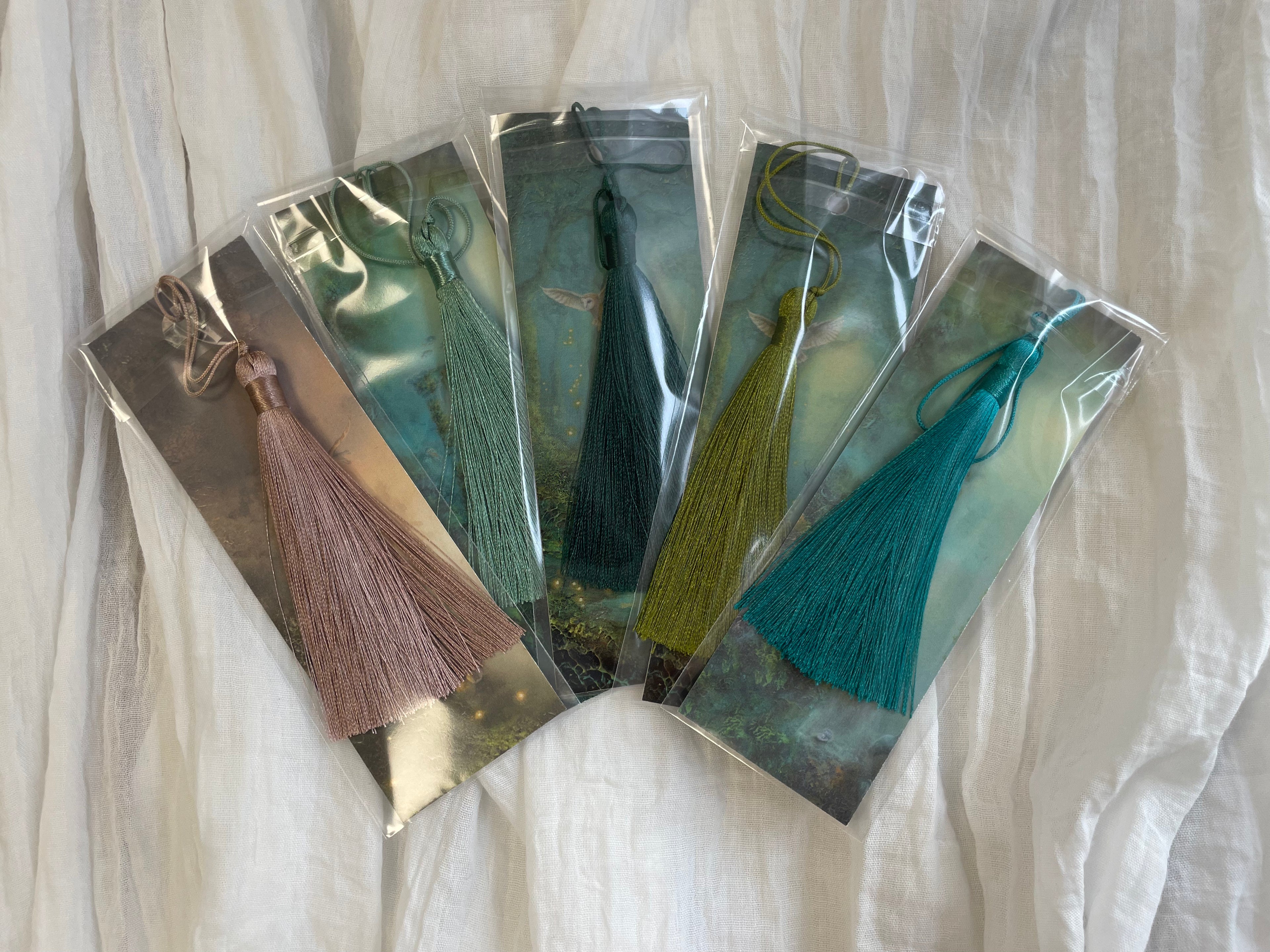 Bookmark Guided by Fireflies 5 x 15 cm