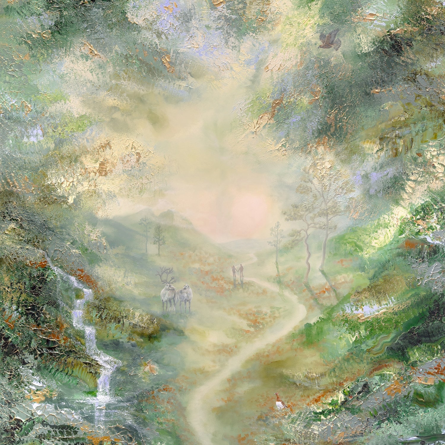 Magic of Lapland 25 x 25 cm LIMITED EDITION PRINT