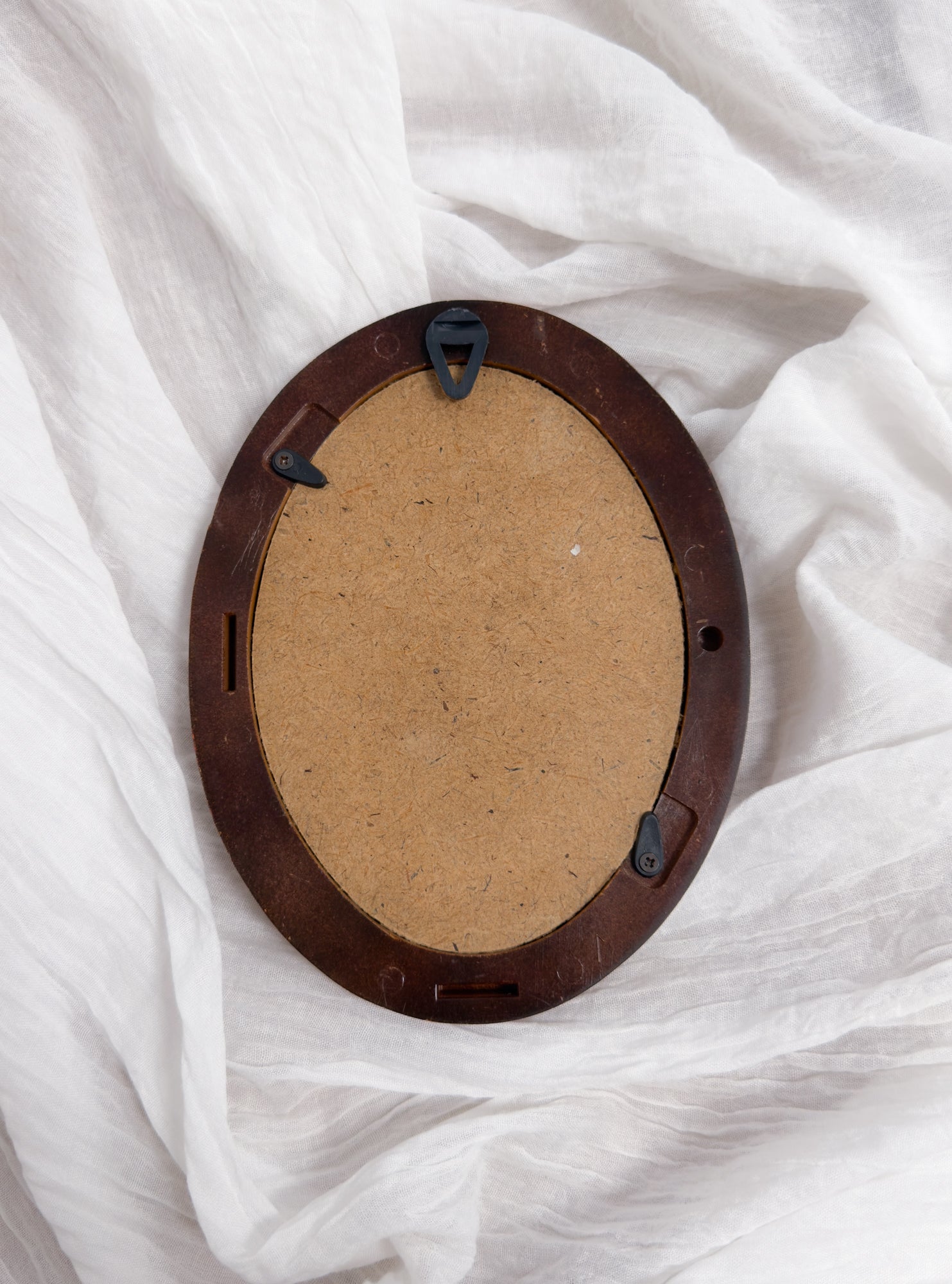 Meadow of Love Oval VINTAGE FRAMED PRINT