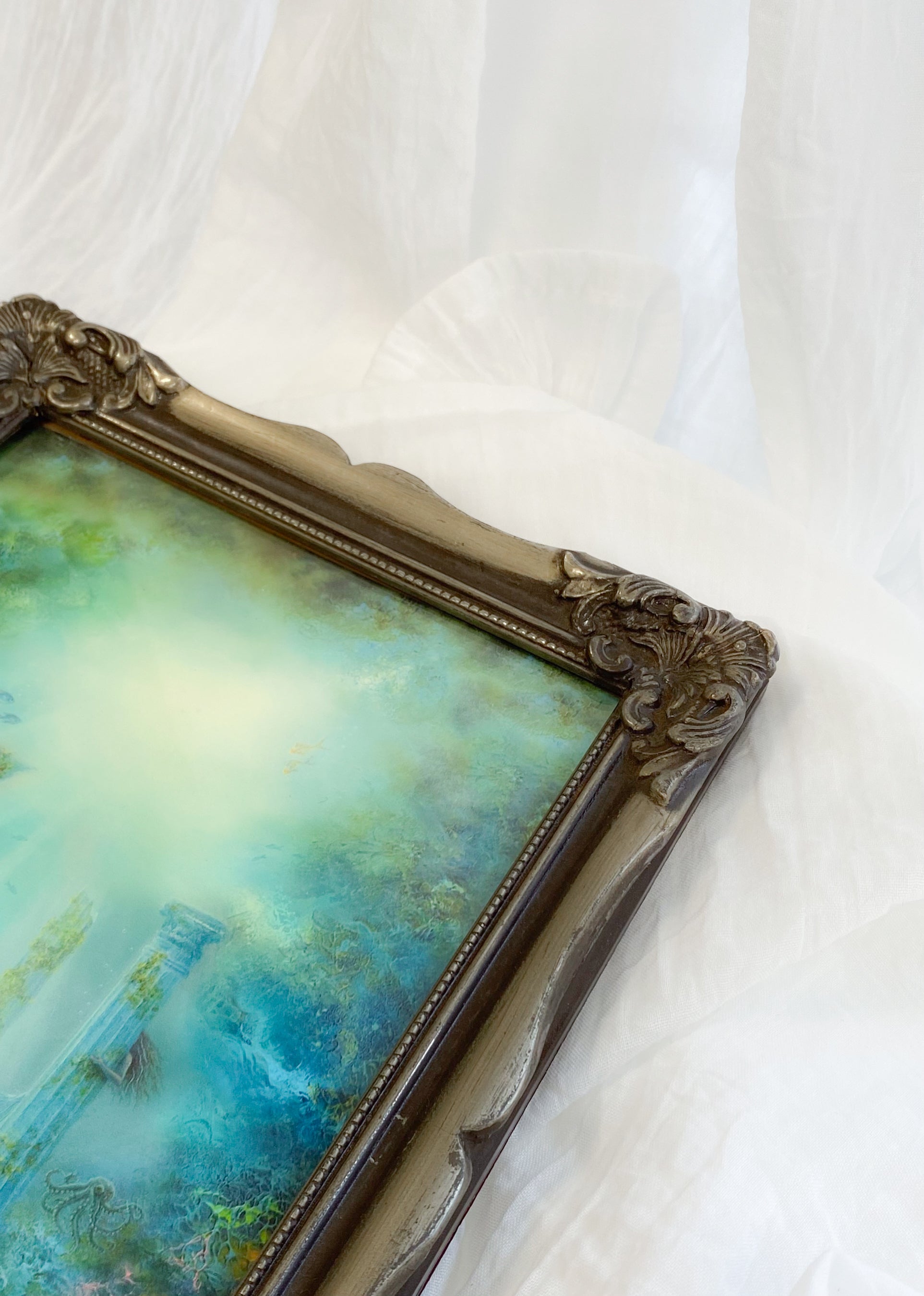 Mermaid's Guest XL FRAMED PRINT