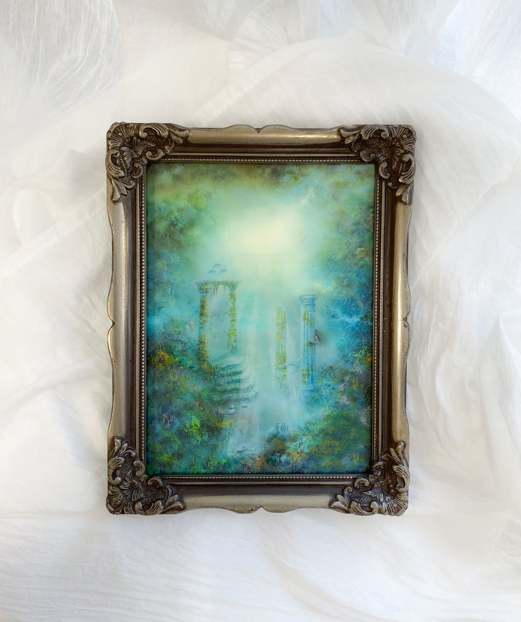 Mermaid's Guest XL FRAMED PRINT