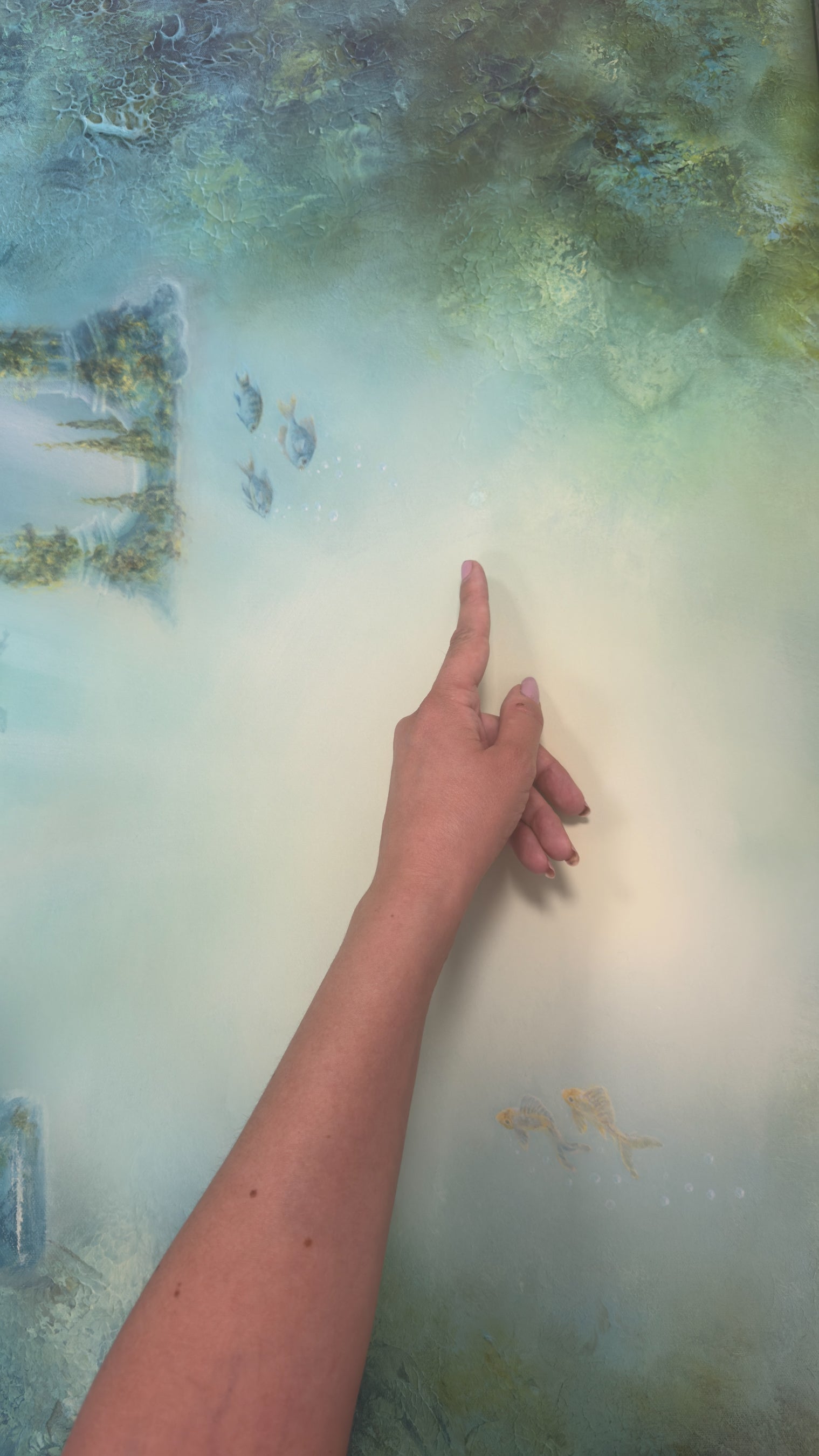 Mermaid's Guest 100 x 140 cm STUDIO SAMPLE