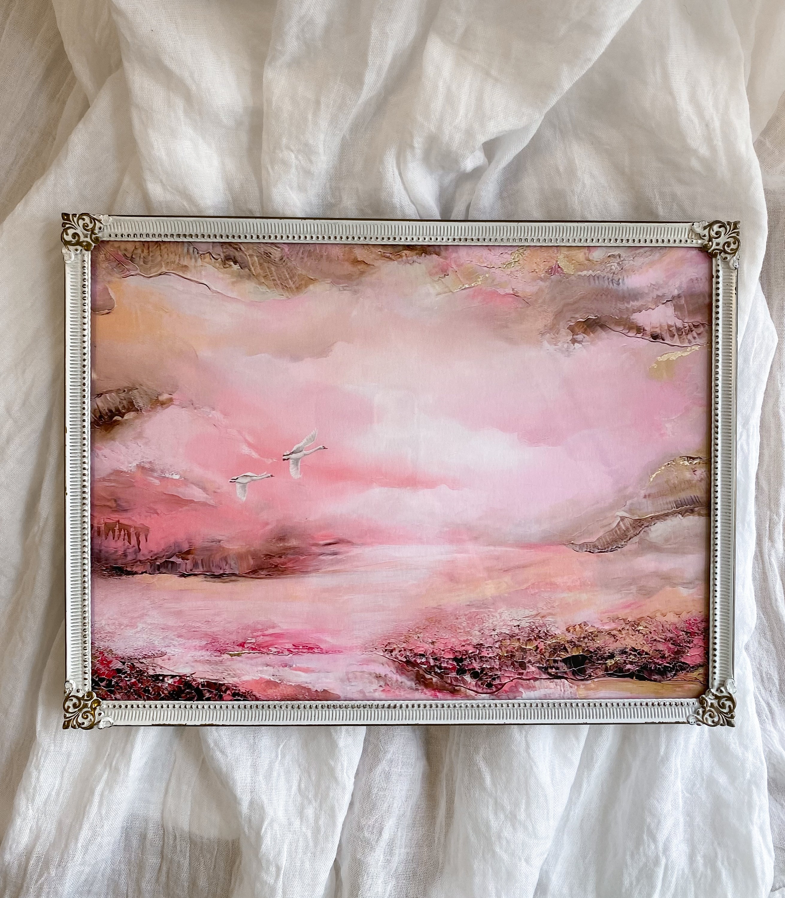 Pink Skies FRAMED PRINT