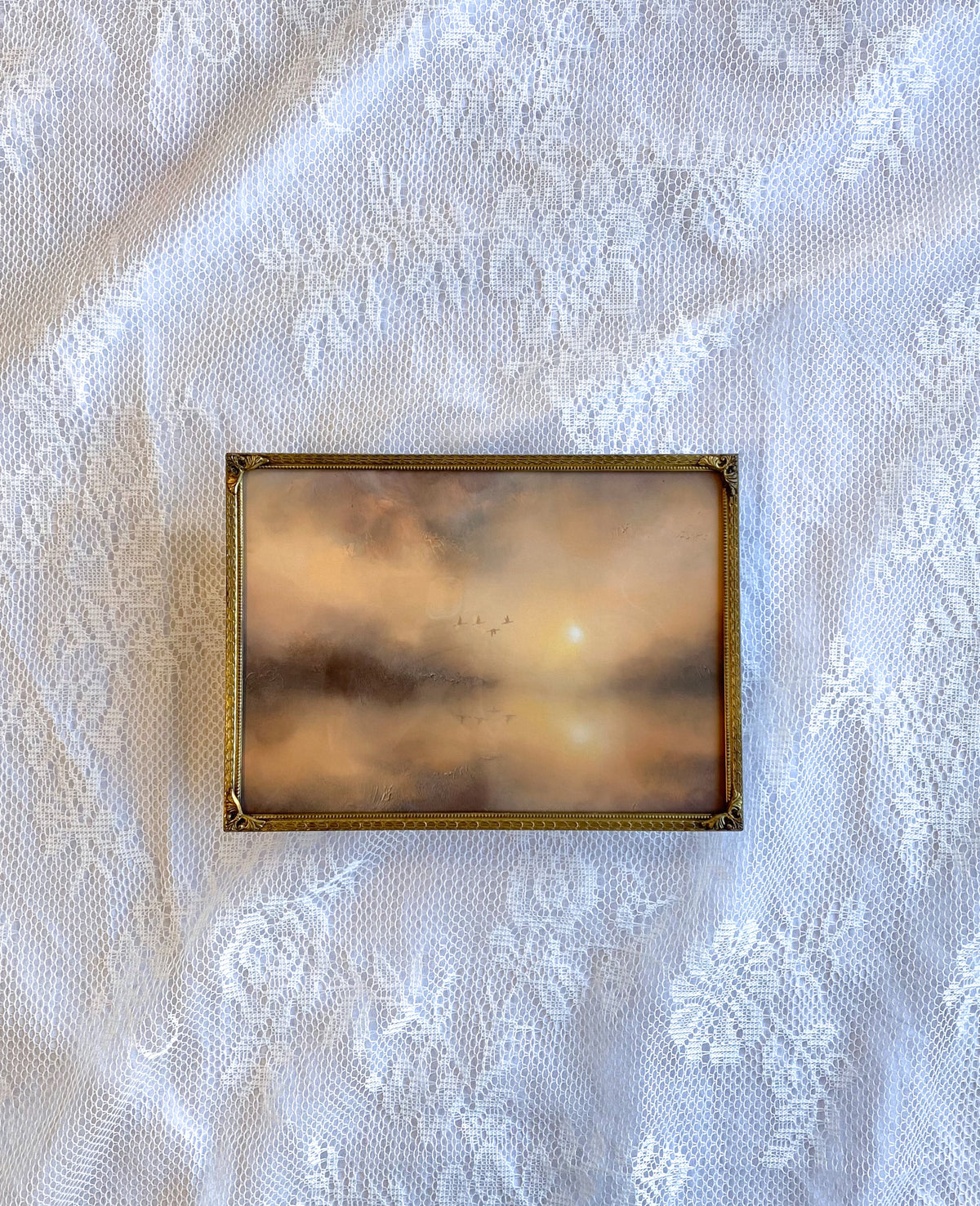 Quiet Glow FRAMED PRINT