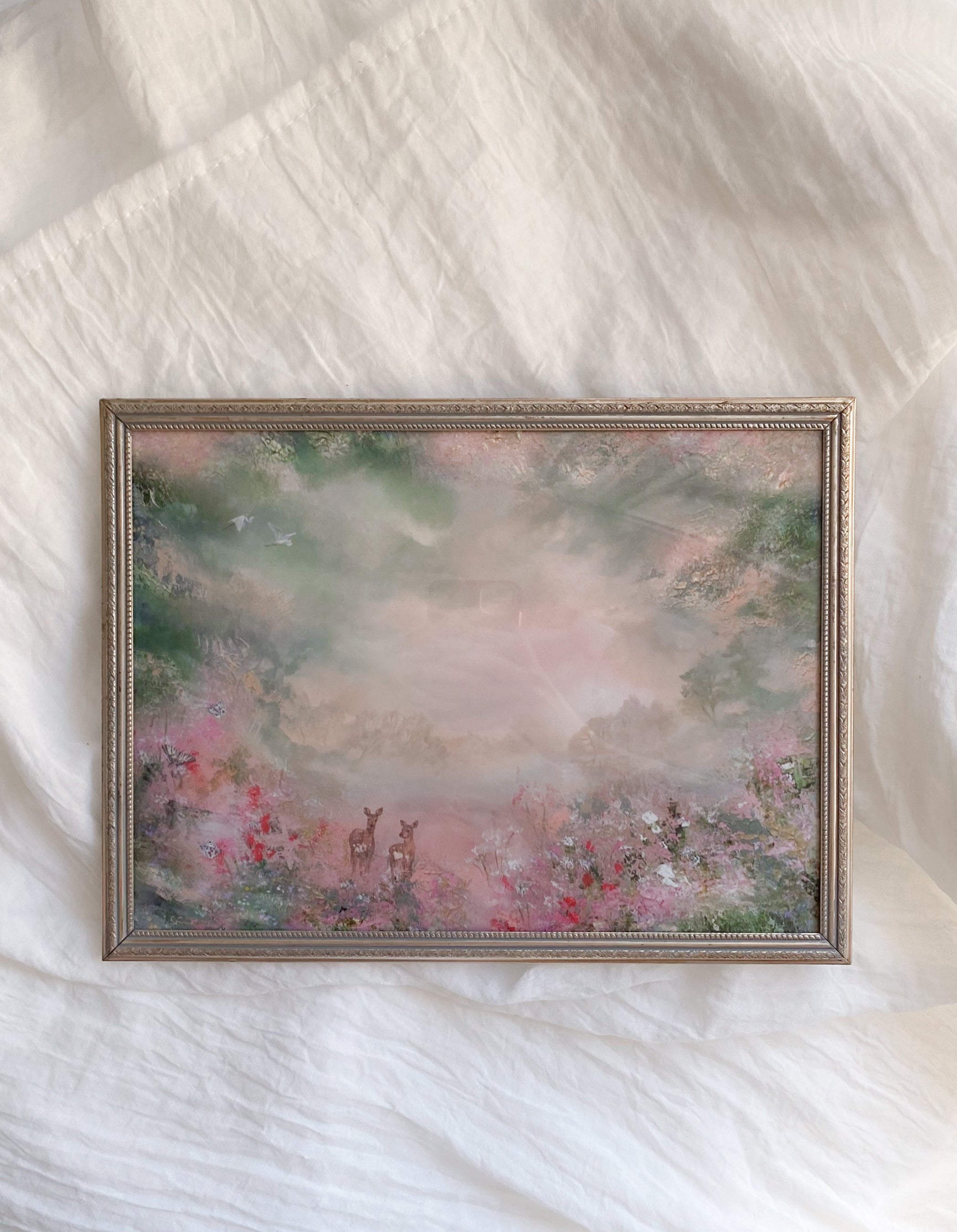 Whispers From Meadow of Love FRAMED PRINT