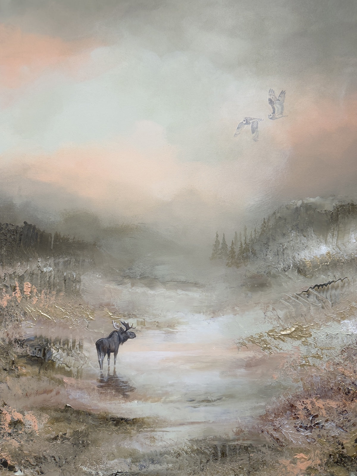 Wilderness I & II 30 x 40 cm - STUDIO SAMPLE