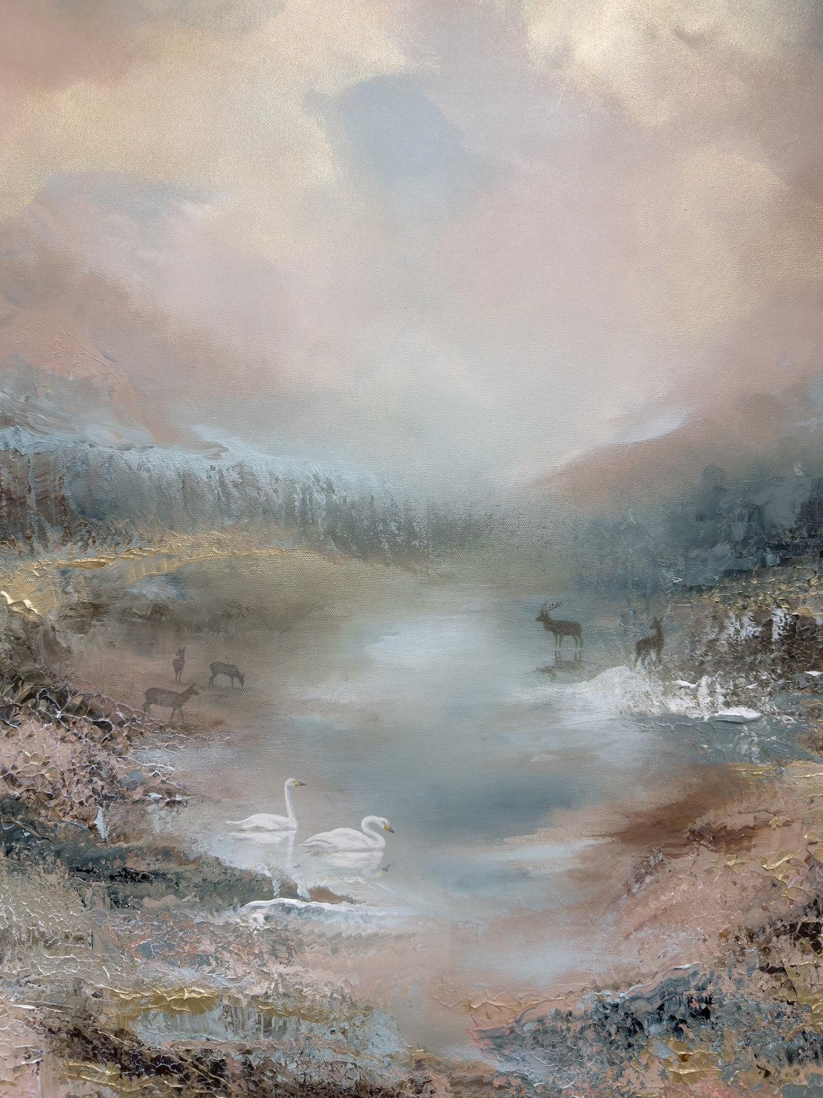 Wilderness I & II 30 x 40 cm - STUDIO SAMPLE