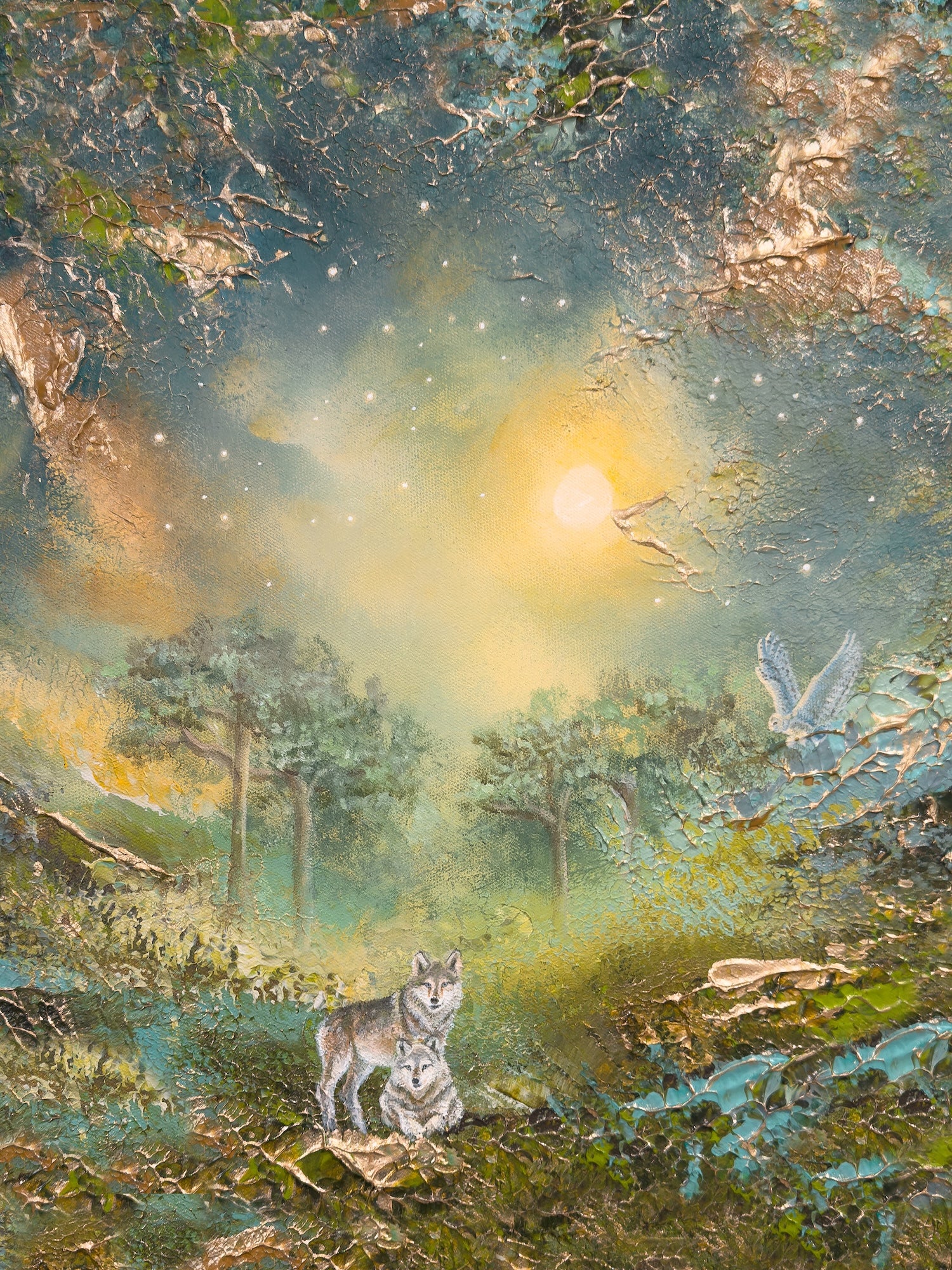 Wolf's Serenade 30x40cm LIMITED EDITION PRINT