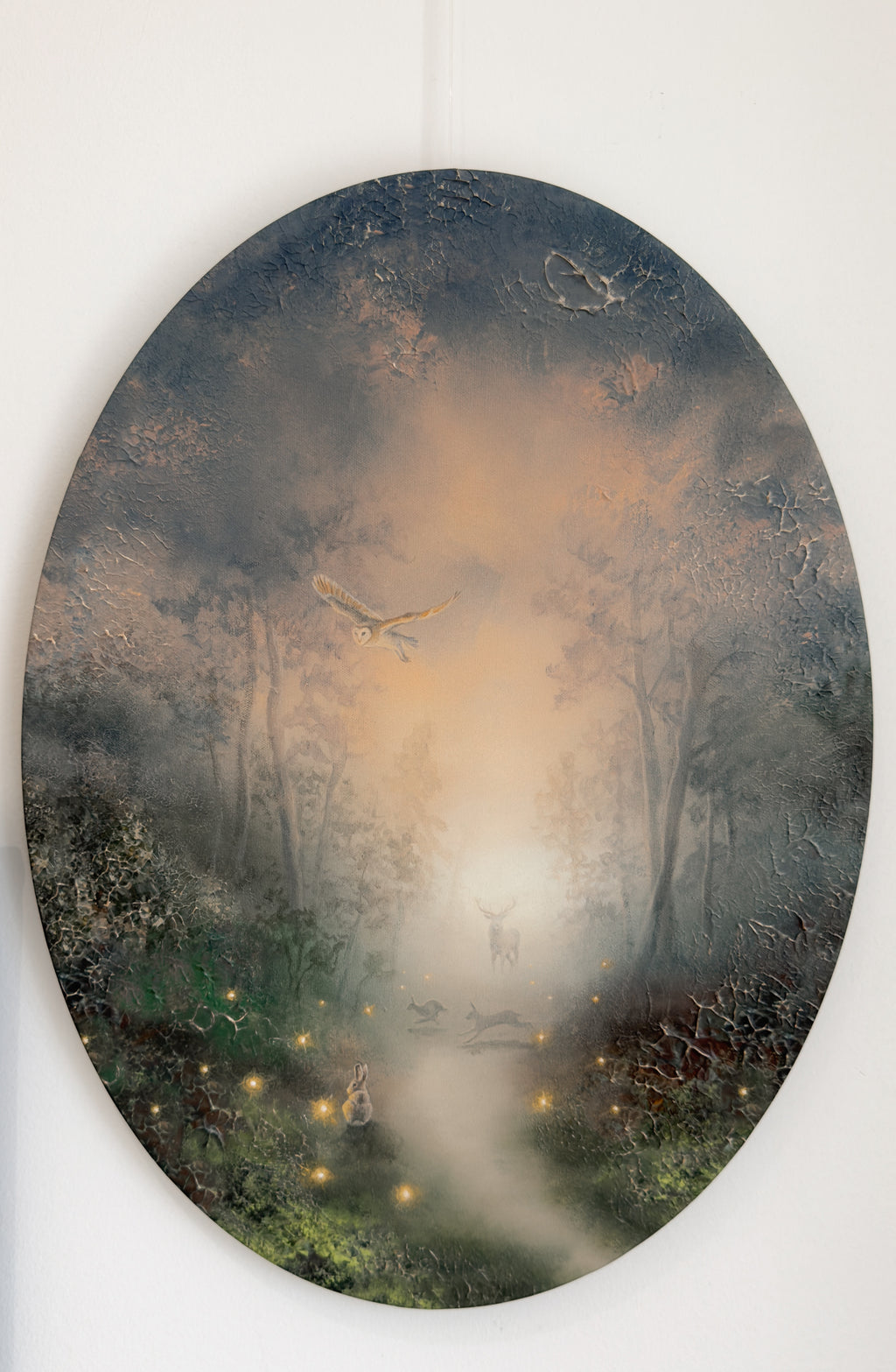 Guided by Fireflies 60 x 45 cm CANVAS print