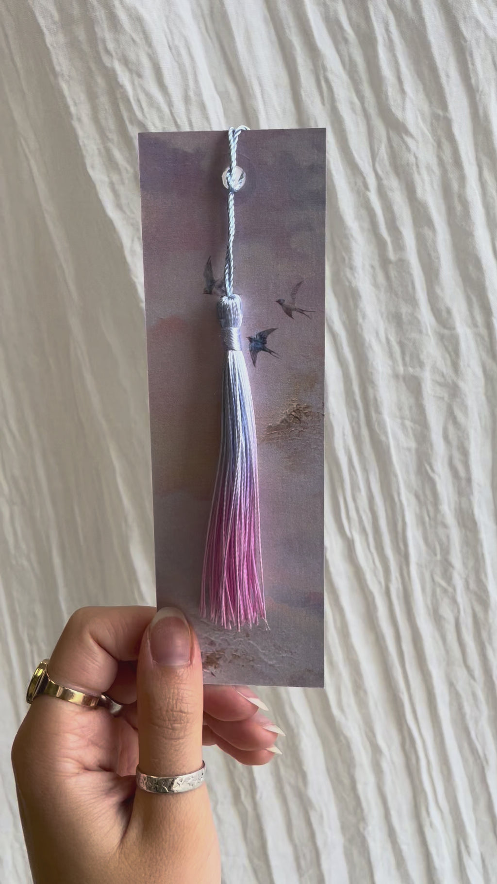 Bookmark Songs on the Wind Pearlescent 5 x 15 cm