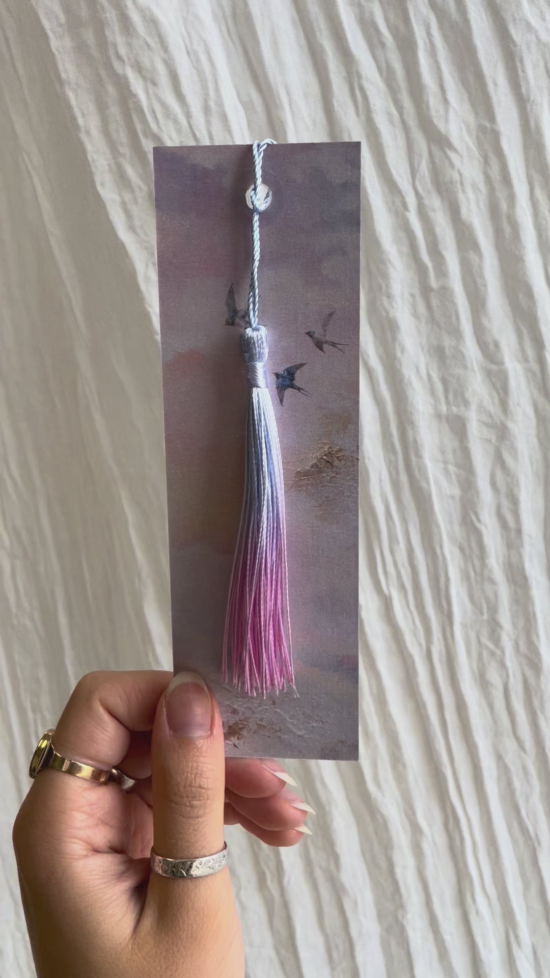 Bookmark Songs on the Wind Pearlescent 5 x 15 cm