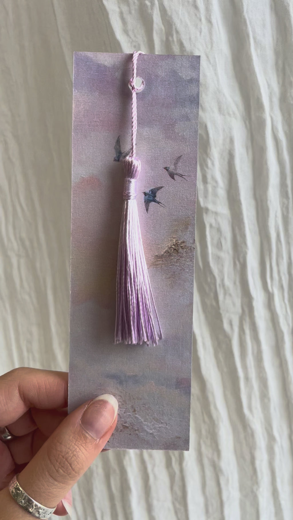 Bookmark Songs on the Wind Pearlescent 5 x 15 cm