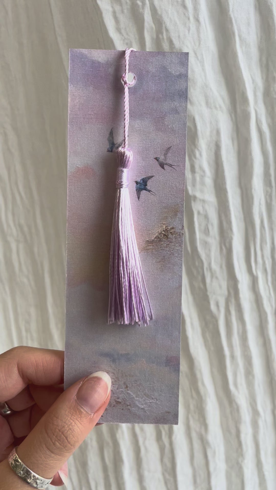 Bookmark Songs on the Wind Pearlescent 5 x 15 cm