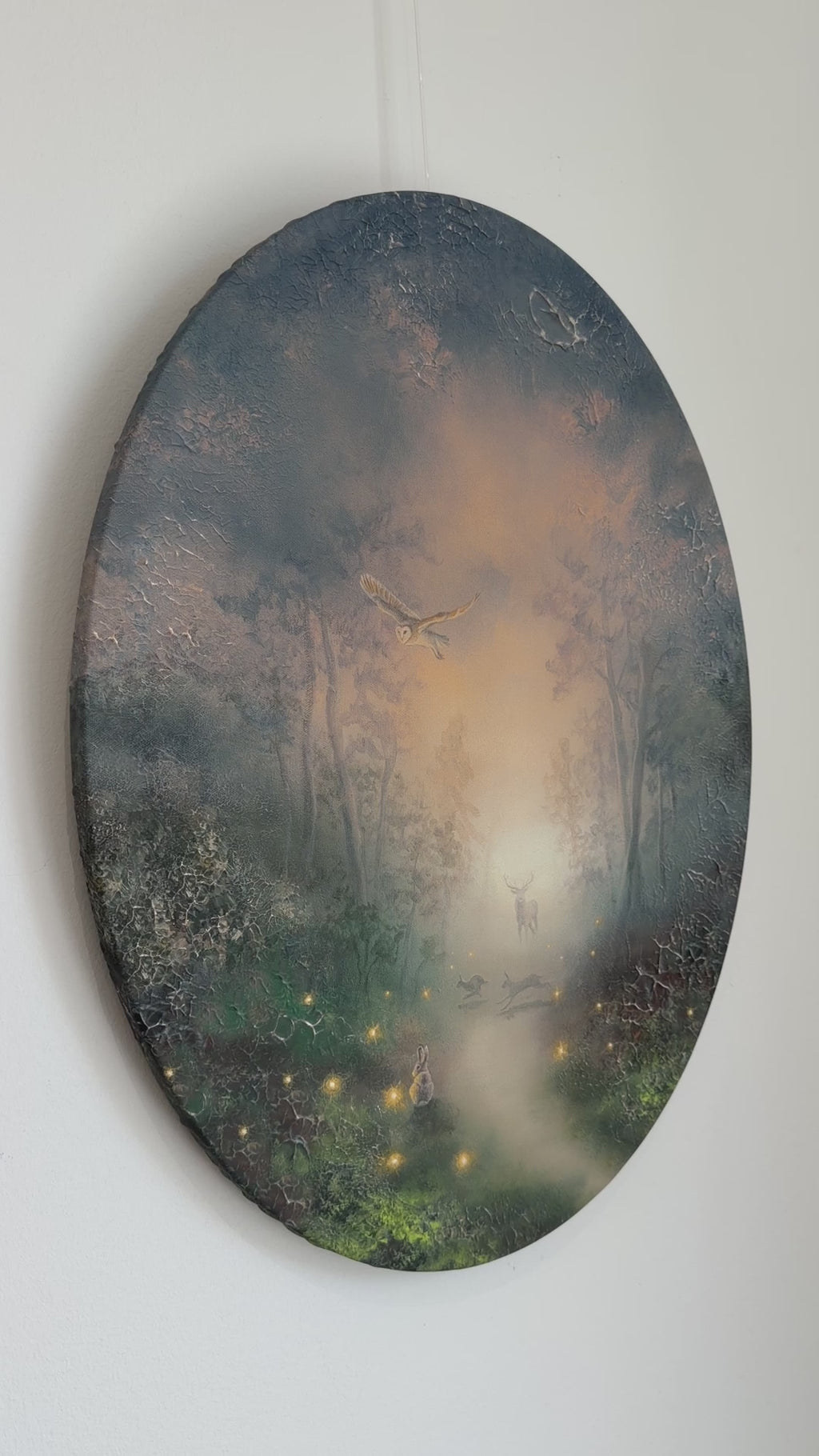 Guided by Fireflies 60 x 45 cm CANVAS print