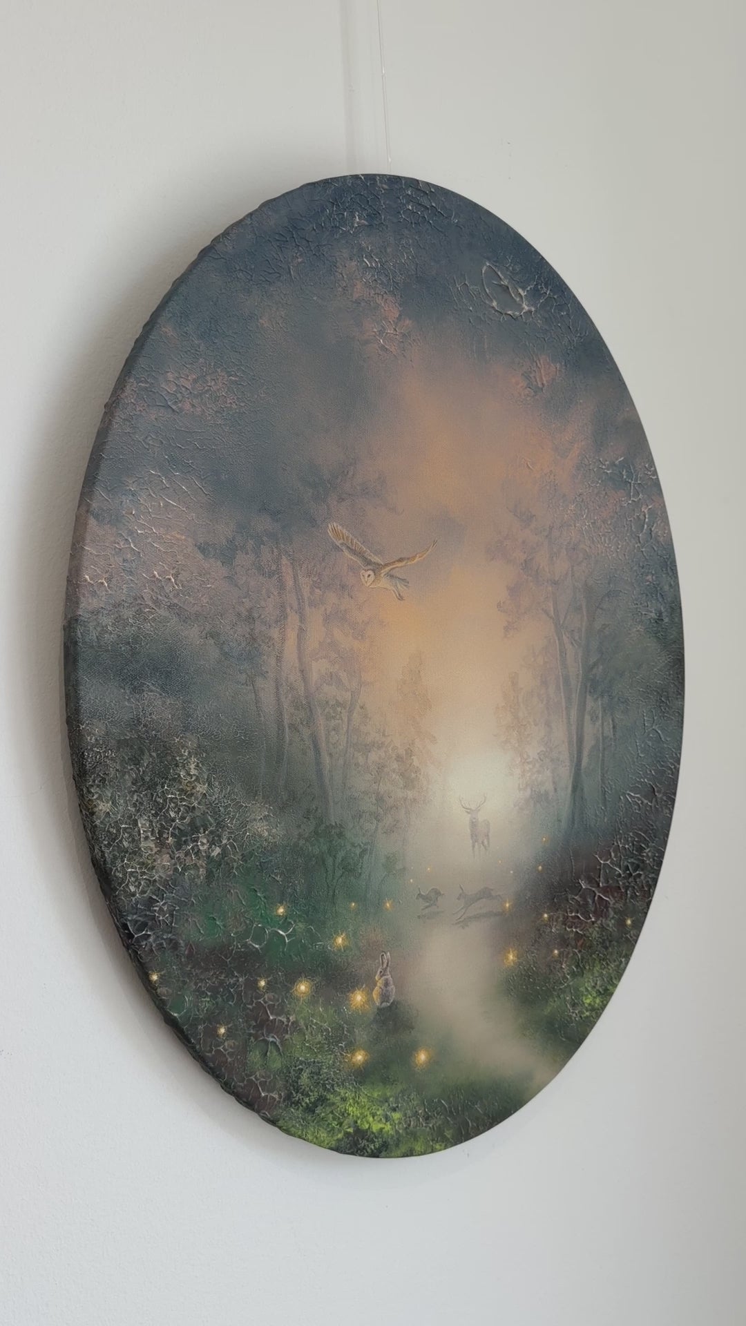Guided by Fireflies 60 x 45 cm CANVAS print