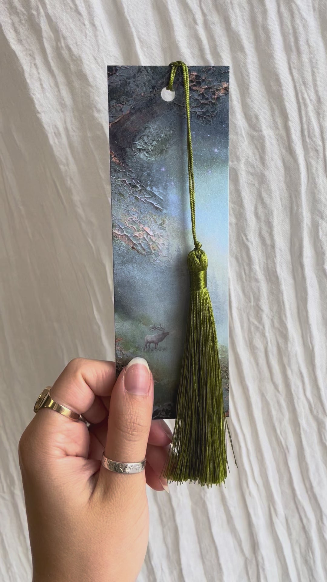 Bookmark Meant to Be Pearlescent 5 x 15 cm